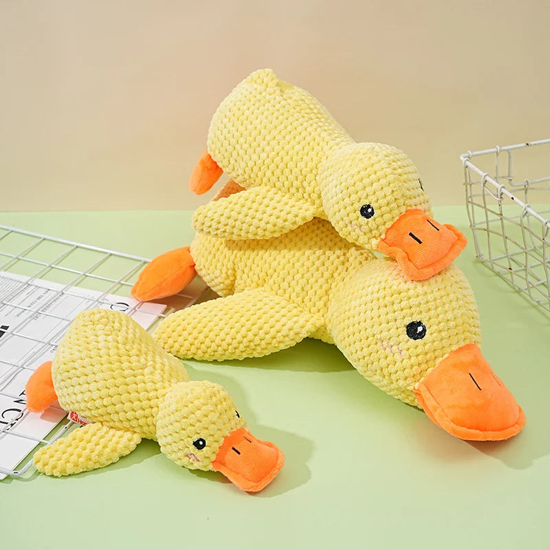 Cuddly Duck Dog Friendly Toy - for Play, Chew & Sleep