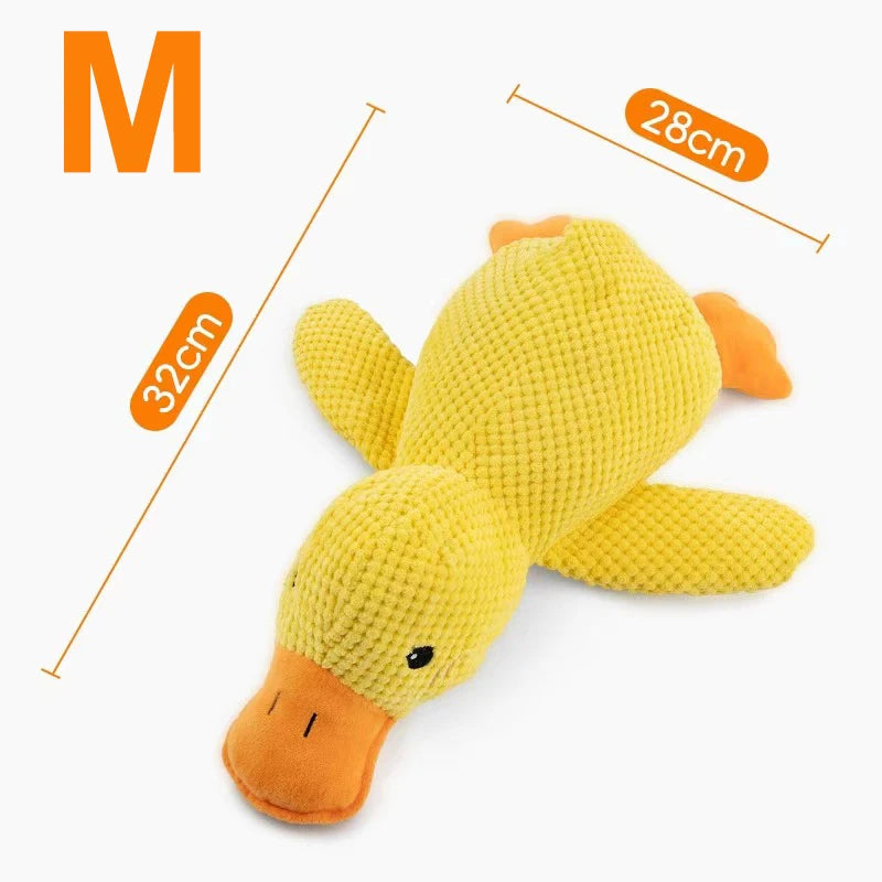 Cuddly Duck Dog Friendly Toy - for Play, Chew & Sleep