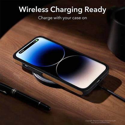 Leather Kickstand Phone Cases for Iphone 16 15 13 Pro Max 14 plus 12 11 Mobile Case Shockproof Flexible Soft Grip Back Cover