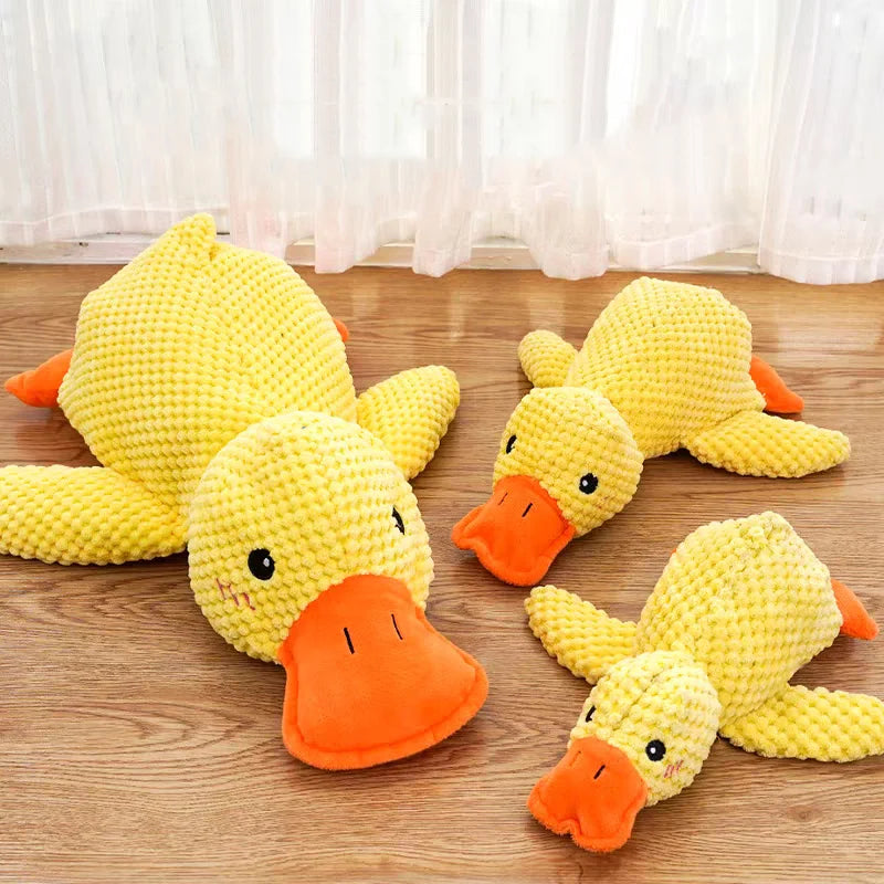 Cuddly Duck Dog Friendly Toy - for Play, Chew & Sleep